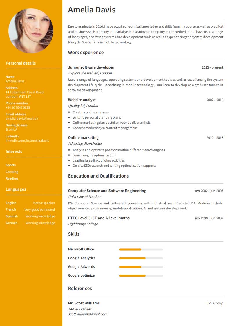 Esempi di curriculum vitae: crea un CV con i nostri modelli