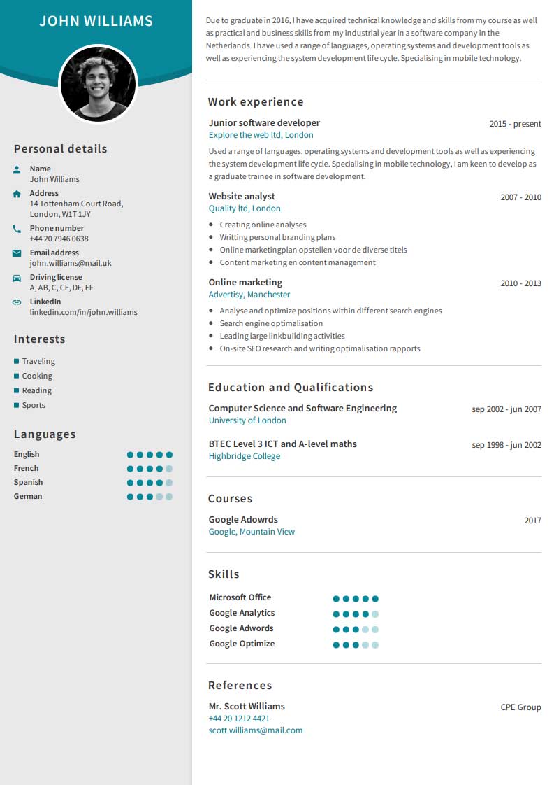Esempi di curriculum vitae: crea un CV con i nostri modelli