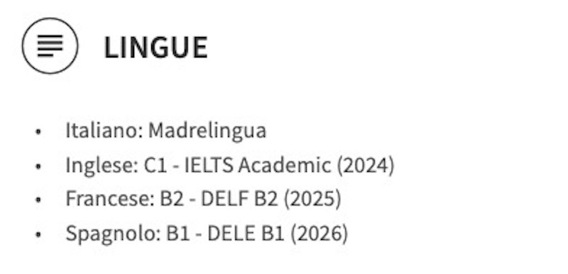 esempio lingue 2