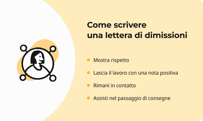 lettera di dimissioni